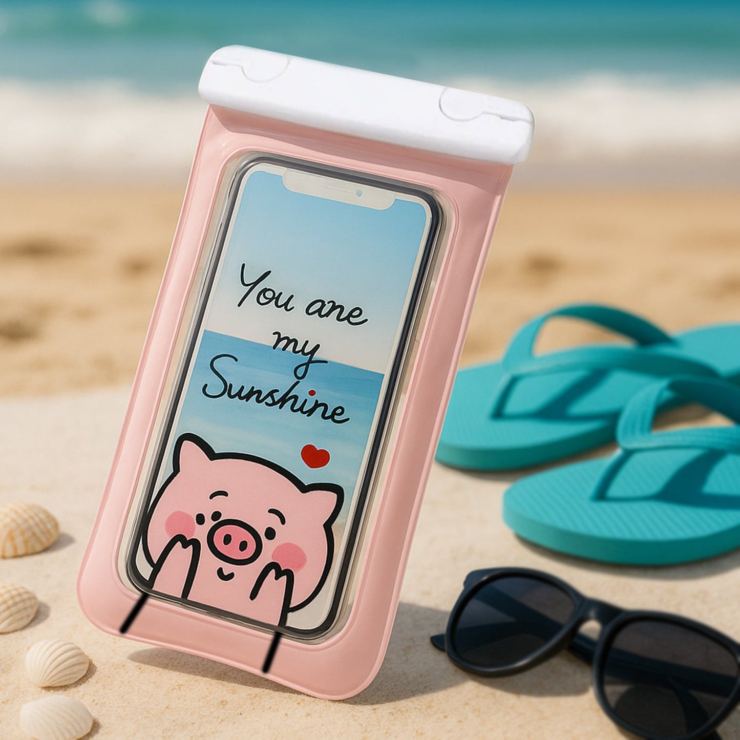 Waterproof Pouch Lock Mobile Cover Underwater Mobile Case For All Type Mobile Phone (1 Pc)