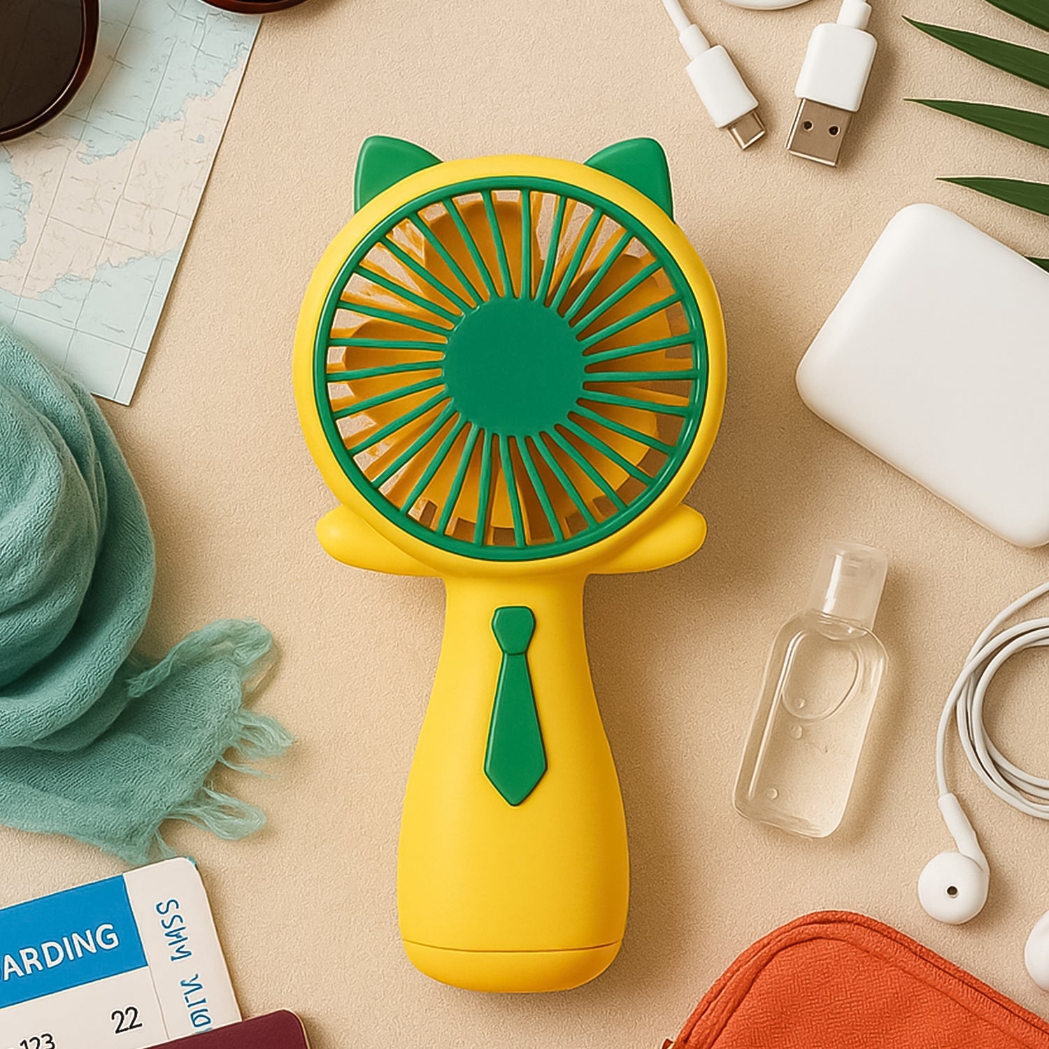 Compact Wind Rechargeable Fan
