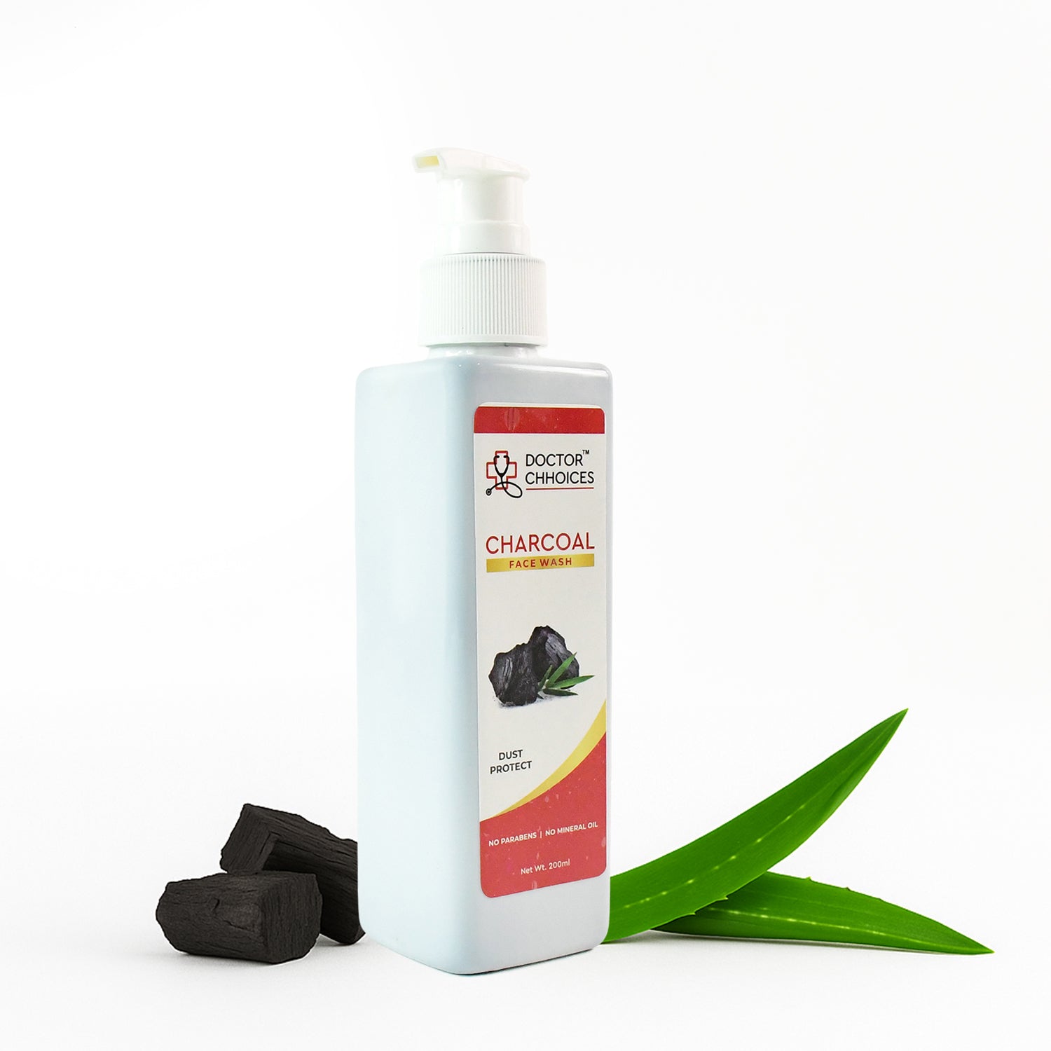 Doctor Chhoices / Choices Charcoal Face Wash – 200ml (1 Pc)