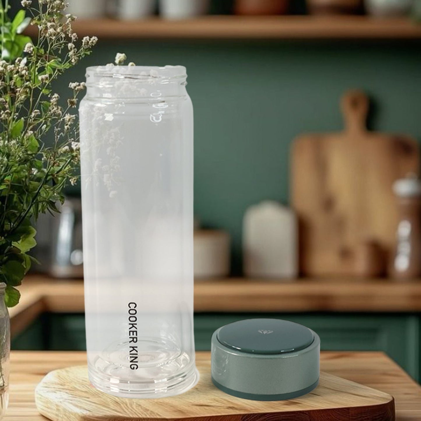 Double Wall Glass Infuser Tea Mug (280ml Approx / 1 Pc)