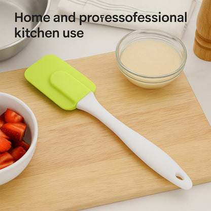 Silicone Cooking Spatula for Baking (1 Pc / 18 Cm / Mix Color)