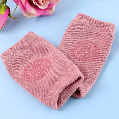 Stretchable Pink Knit Wool Leg Warmers
