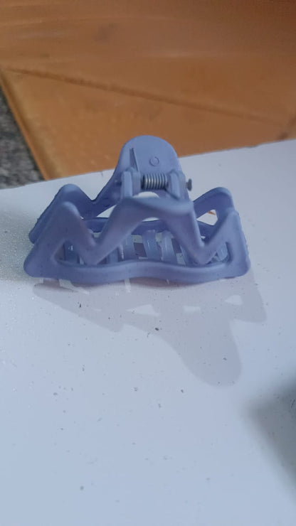 Hair Clamp Grip, Simple Matte Hair Barrette Clamp Charming Decoration Hair Fixation Decorative for Face Washing, Hair accessories