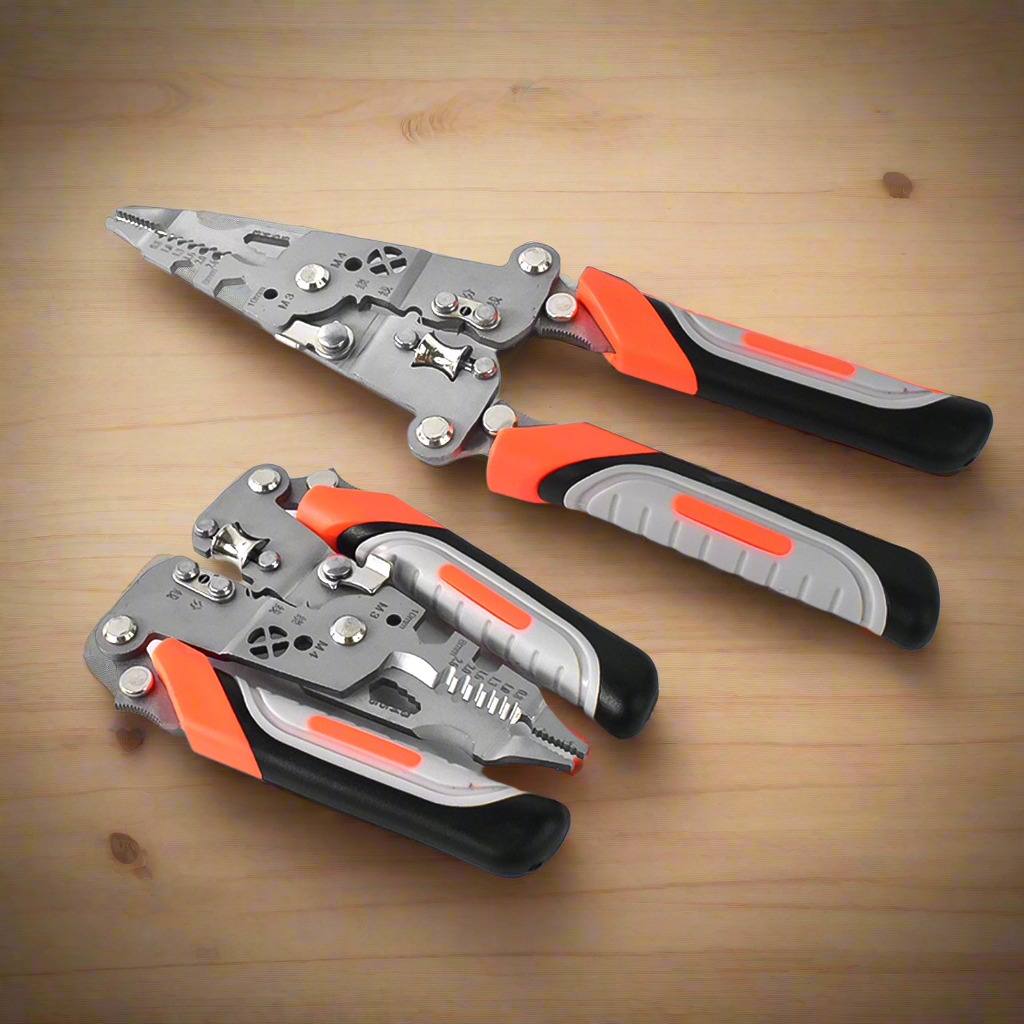 8 in 1 Wire Stripper Pliers, Soft Grip
