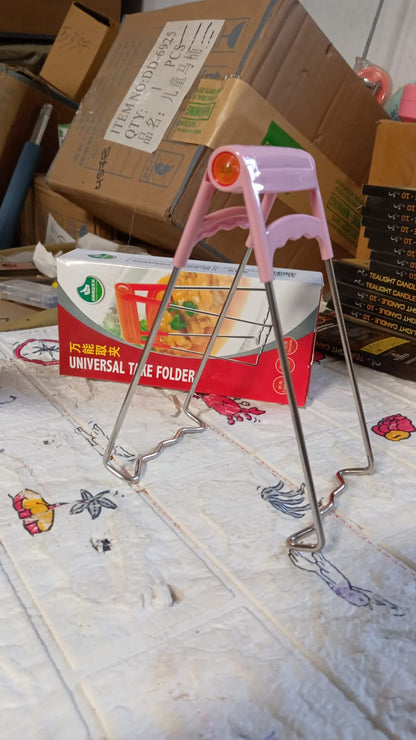 Kitchen Tongs, Bowls Clip Wear Resistant Bowls Plates Clip Lifter For Restaurants for Kitchen (1 Pc)-01