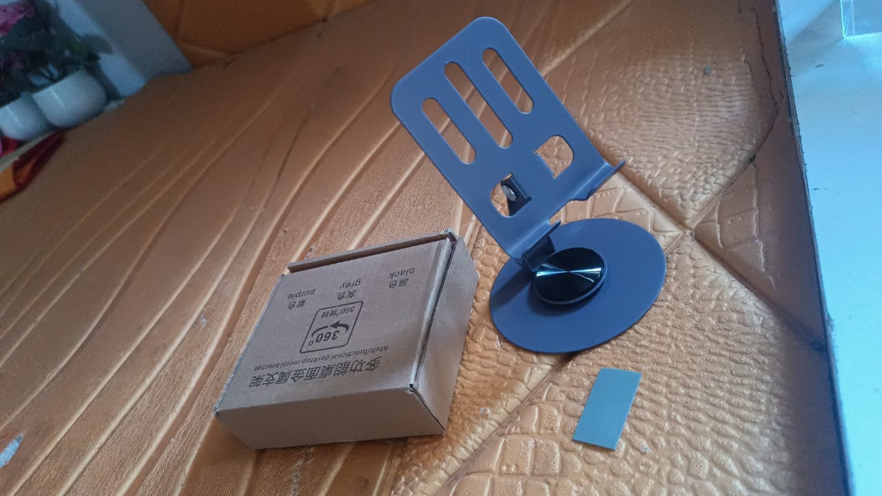 Foldable Metal Mobile Stand  (1 Pc)