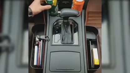 Automobiles Car Seat Gap Filler Organizer, Multifunctional Car Seat Organizer (PU Leather)